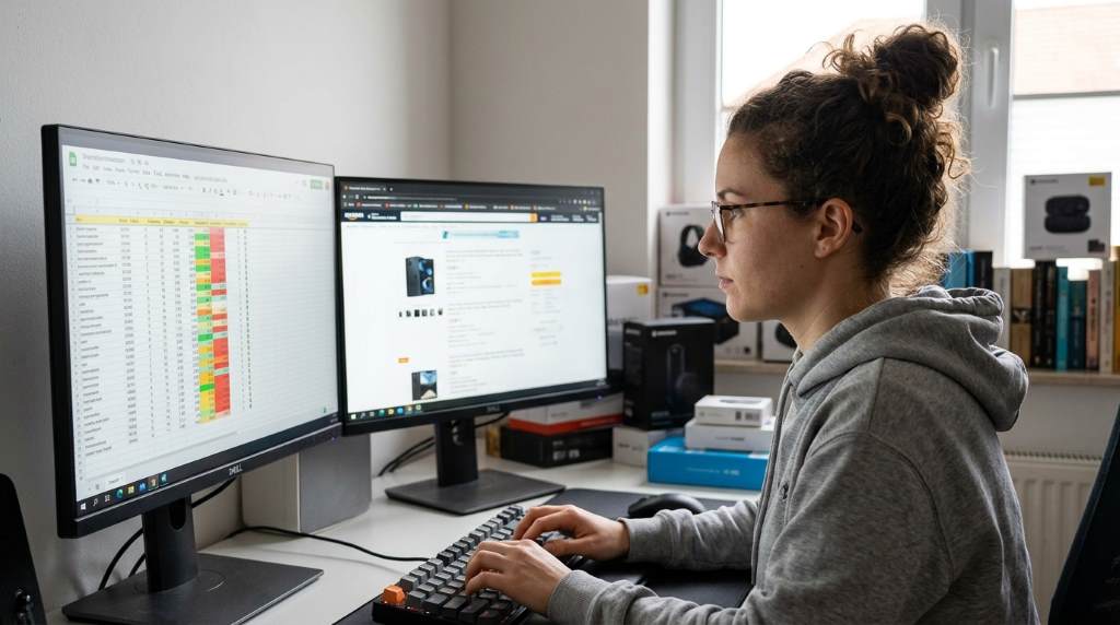 Entrepreneur managing AI powered digital services