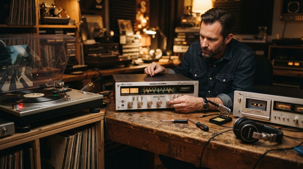 How to Set Up Retro Tech Gear and Vintage Audio Players